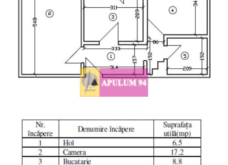 Apartament 2 camere, 51mp, zona Sos. Oltenitei-Berceni